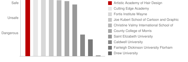 Artistic Academy of Hair Design Safety Chart