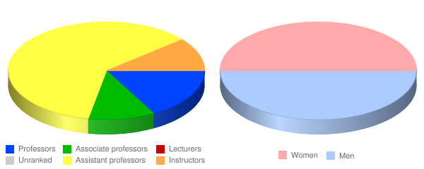 Inter American University of Puerto Rico School of Optometry Faculty Demographics Chart