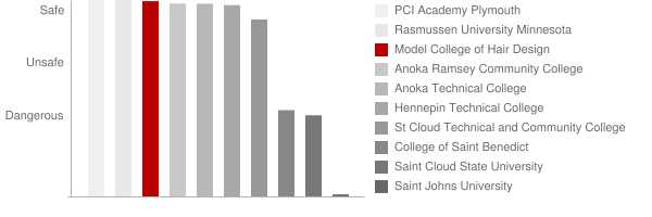 Model College of Hair Design Safety Chart