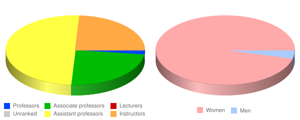 Mount Carmel College of Nursing Faculty Demographics Chart