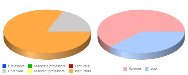 Nebraska Indian Community College Faculty Demographics Chart