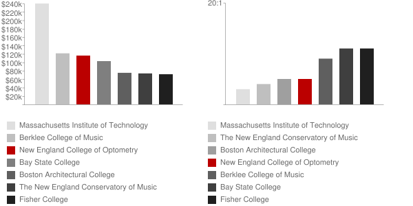 New England College of Optometry Faculty Compensation and Workload Chart