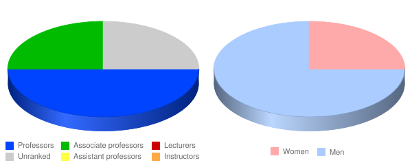 Payne Theological Seminary Faculty Demographics Chart
