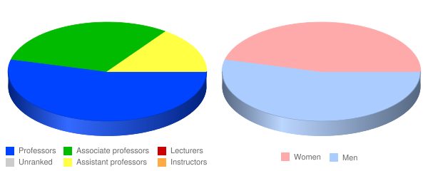 Salem International University Faculty Demographics Chart