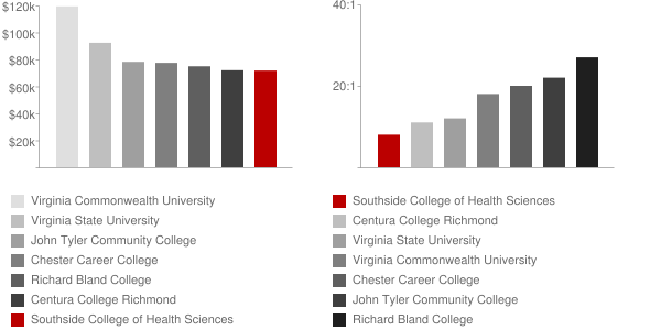 Southside Regional Medical Center Professional Schools Faculty Compensation and Workload Chart