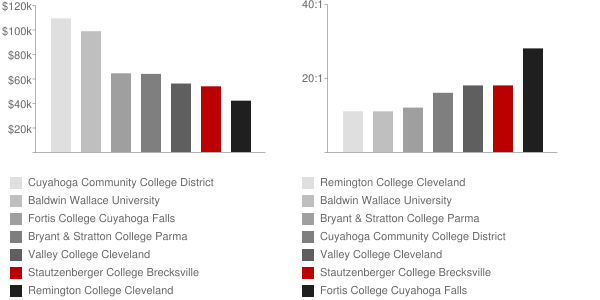 Stautzenberger College Brecksville Faculty Compensation and Workload Chart