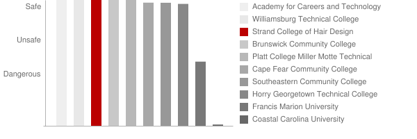 Strand College of Hair Design Safety Chart