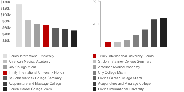 Trinity International University Florida Faculty Compensation and Workload Chart