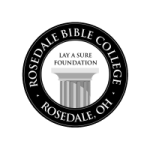Rosedale Bible College Logo Rosedale Bible College Logo