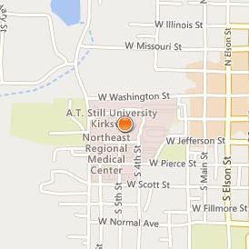 A T Still University of Health Sciences Location Map - Street View