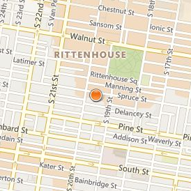 Academy of Vocal Arts Location Map - Street View