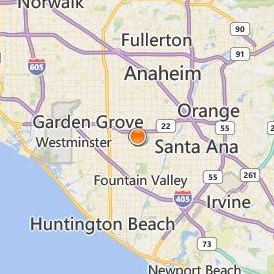 Advance Beauty College Location Map - City View