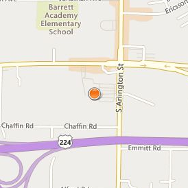 Akron Institute of Herzing University Location Map - Street View