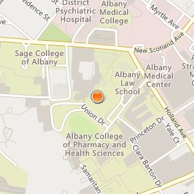 Albany College of Pharmacy and Health Sciences Location Map - Street View