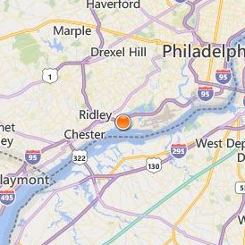 All State Career School Lester Location Map - City View