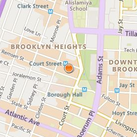 Allen School Brooklyn Location Map - Street View