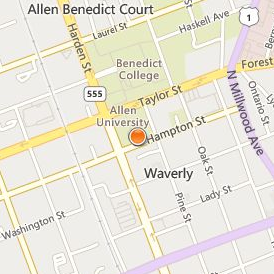 Allen University Location Map - Street View