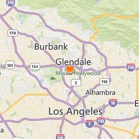 American Medical Sciences Center Location Map - City View