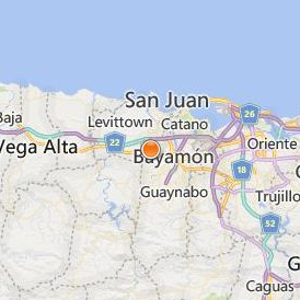 American University of Puerto Rico Location Map - City View