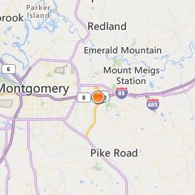 Amridge University Location Map - City View