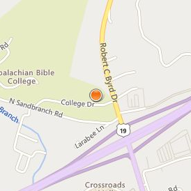 Appalachian Bible College Location Map - Street View