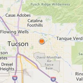 Arizona Academy of Beauty East Location Map - City View