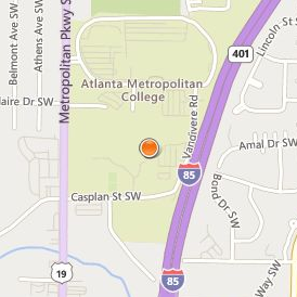 Atlanta Metropolitan State College Location Map - Street View