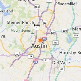 Austin Presbyterian Theological Seminary Location Map - City View