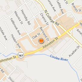 Aveda Institute Lafayette Location Map - Street View