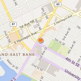 Aveda Institute Minneapolis Location Map - Street View