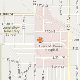 Avera McKennan Hospital School of Radiologic Technology Location Map - Street View