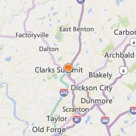 Baptist Bible College & Seminary of Pennsylvania Location Map - City View