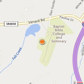 Baptist Bible College & Seminary of Pennsylvania Location Map - Street View