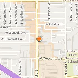 Bethesda University of California Location Map - Street View