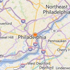 Biblical Theological Seminary Location Map - City View