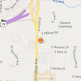 Blue Cliff College Fayetteville Location Map - Street View