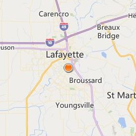 Blue Cliff College Lafayette Location Map - City View