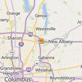 Fortis College Columbus Location Map - City View