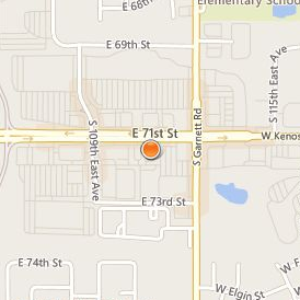 Broken Arrow Beauty College Tulsa Location Map - Street View