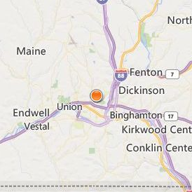 Broome Delaware Tioga BOCES Practical Nursing Program Location Map - City View