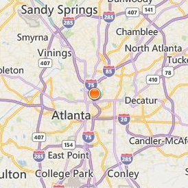 Brown College of Court Reporting Location Map - City View