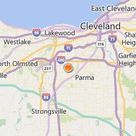 Bryant & Stratton College Parma Location Map - City View