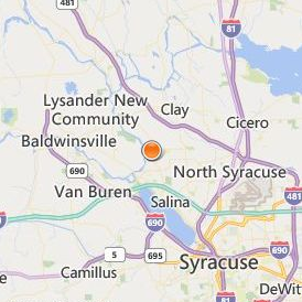 Bryant & Stratton College Syracuse North Location Map - City View