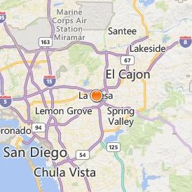 California Hair Design Academy Location Map - City View
