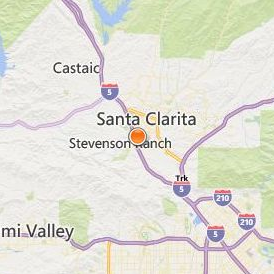 California Institute of the Arts Location Map - City View
