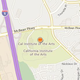 California Institute of the Arts Location Map - Street View
