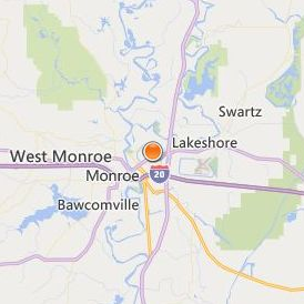 Career Technical College Monroe Location Map - City View