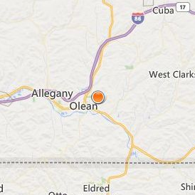 Cattaraugus Allegany BOCES Practical Nursing Program Location Map - City View