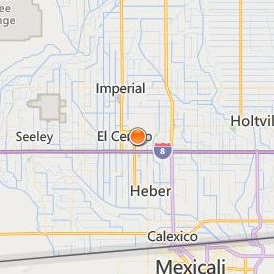 CET El Centro Location Map - City View