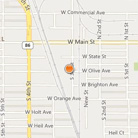 CET El Centro Location Map - Street View